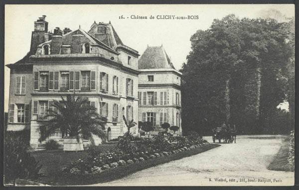 L'ancien château devenu mairie de Clichy-sous-Bois