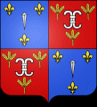 Dugny, blason dessiné par Manassas pour Wikipedia.